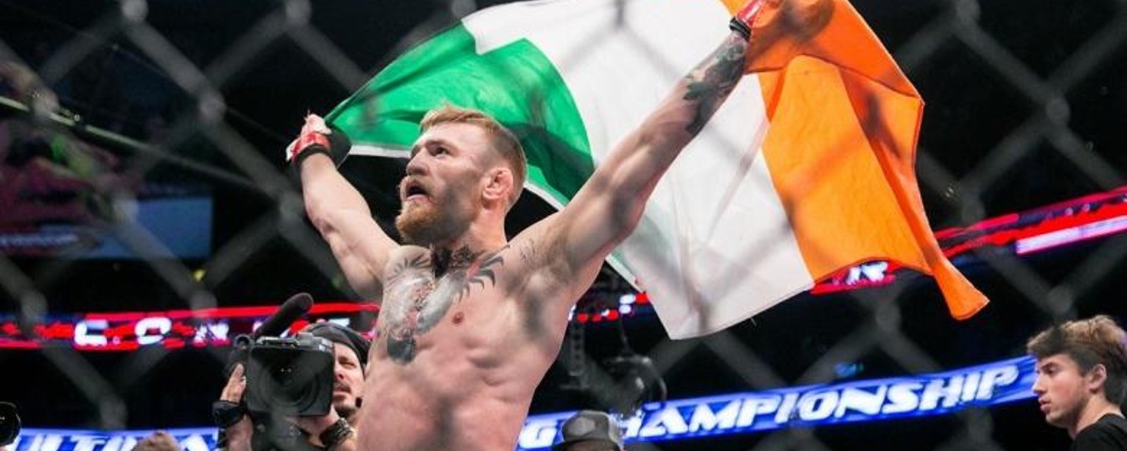 UFC megastar Conor McGregor appears to announce shocking retirement.