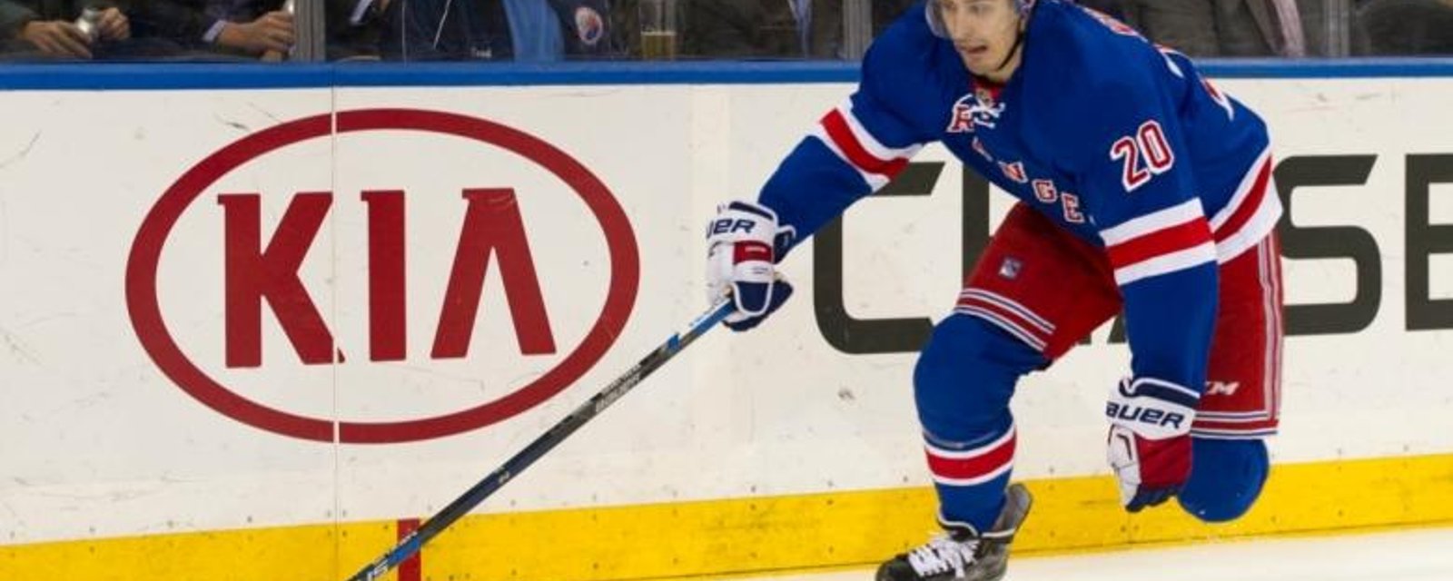 Teammate believes Chris Kreider is 'the most explosive skater in NHL history.'