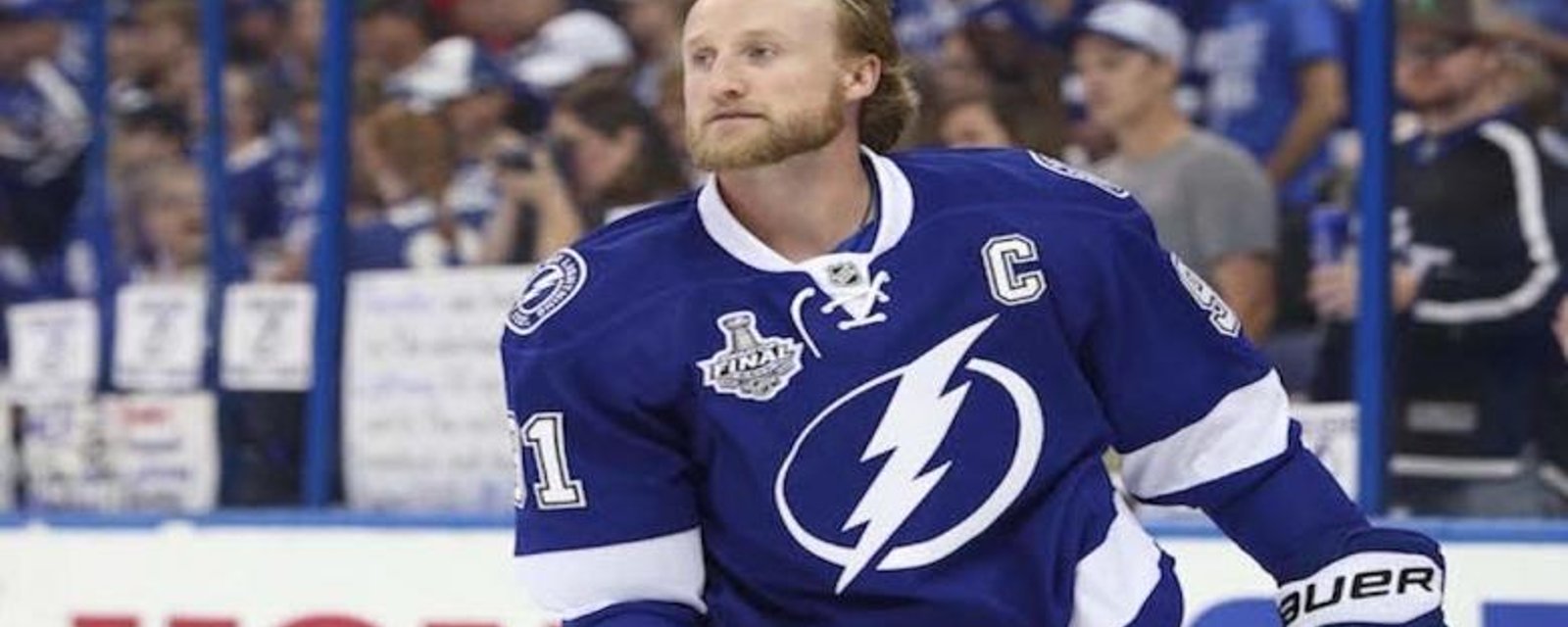 Stamkos denies recent rumours about leaving Tampa, Jon Cooper.