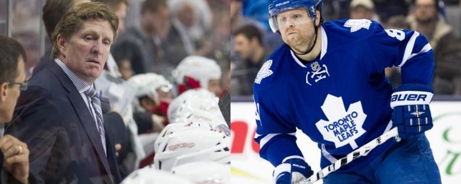 Mike Babcock may have taken a shot at Phil Kessel.