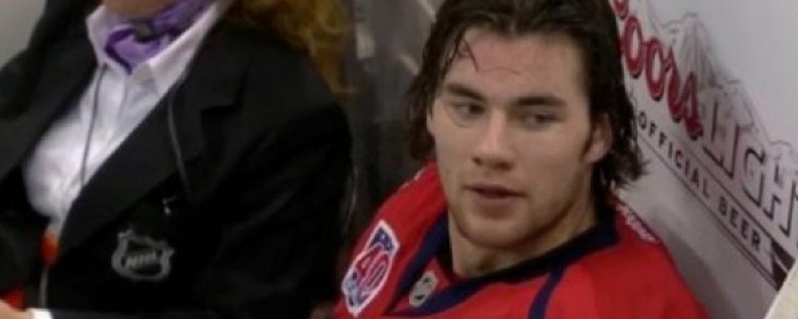 (VIDEO): Referee calls charging after player leaves his feet on hit.