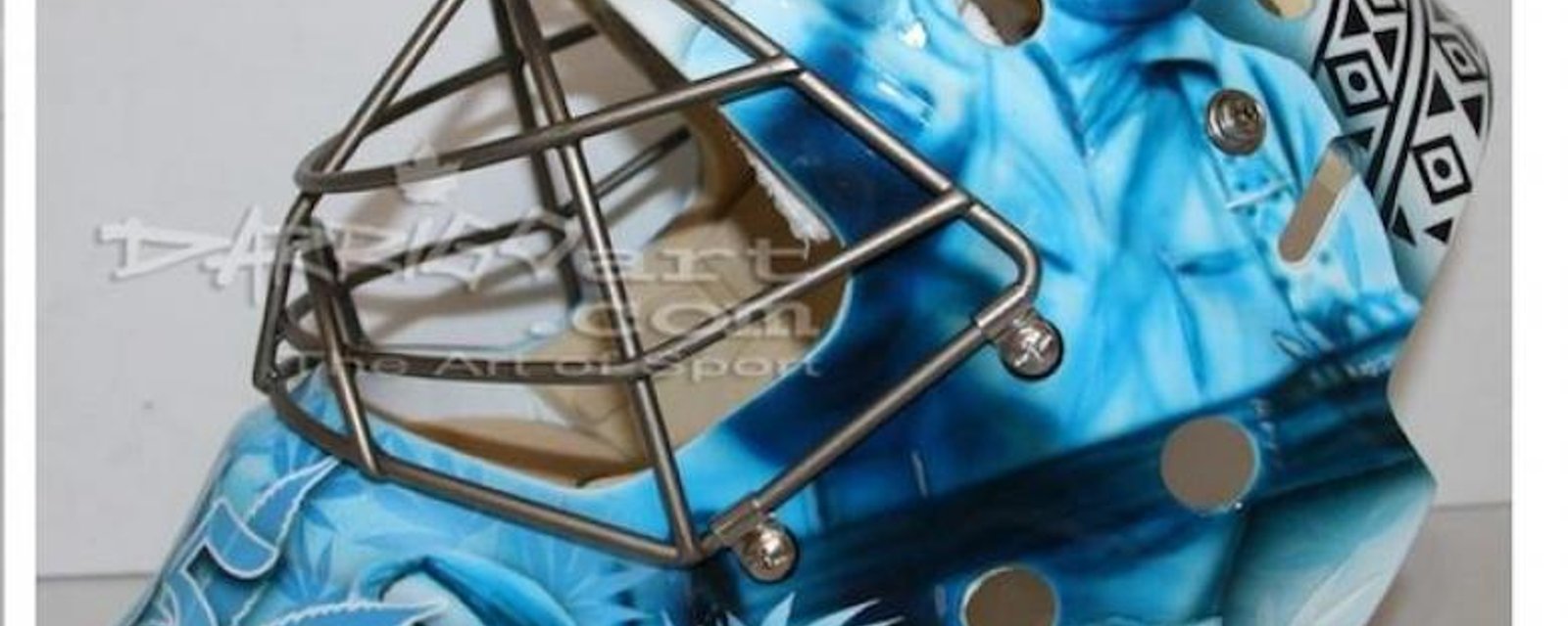 PHOTOS: Amazing Trailer Park Boys goalie mask!