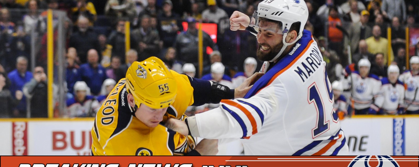 BREAKING: Patrick Maroon had some words for Oilers fans prior to tonight's game! 