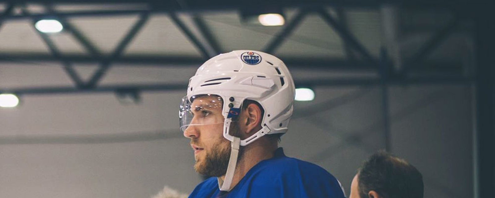NHL superstar skating with another team amidst contract squabble