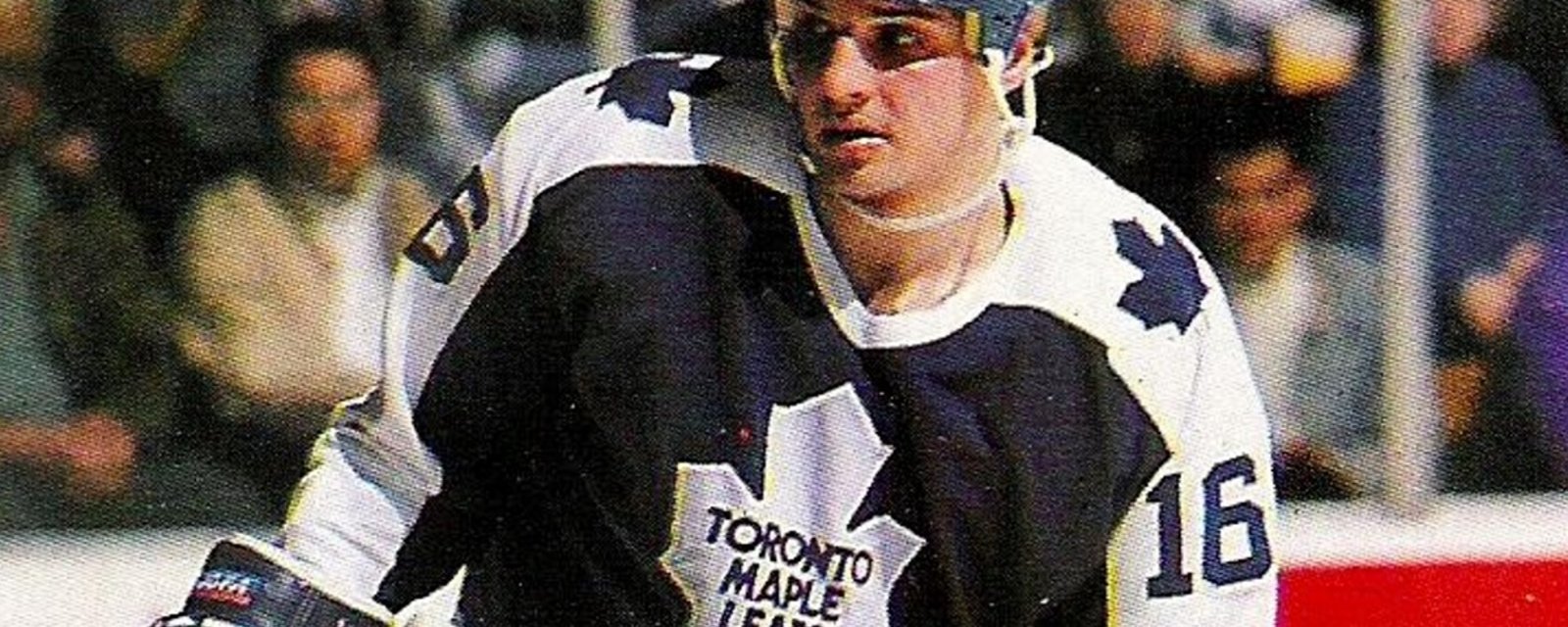 Former Maple Leafs' forward has been diagnosed with cancer.