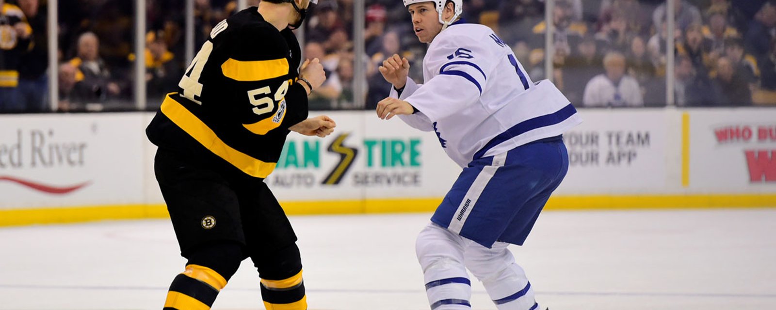 Encouraging words for Matt Martin from rival enforcer