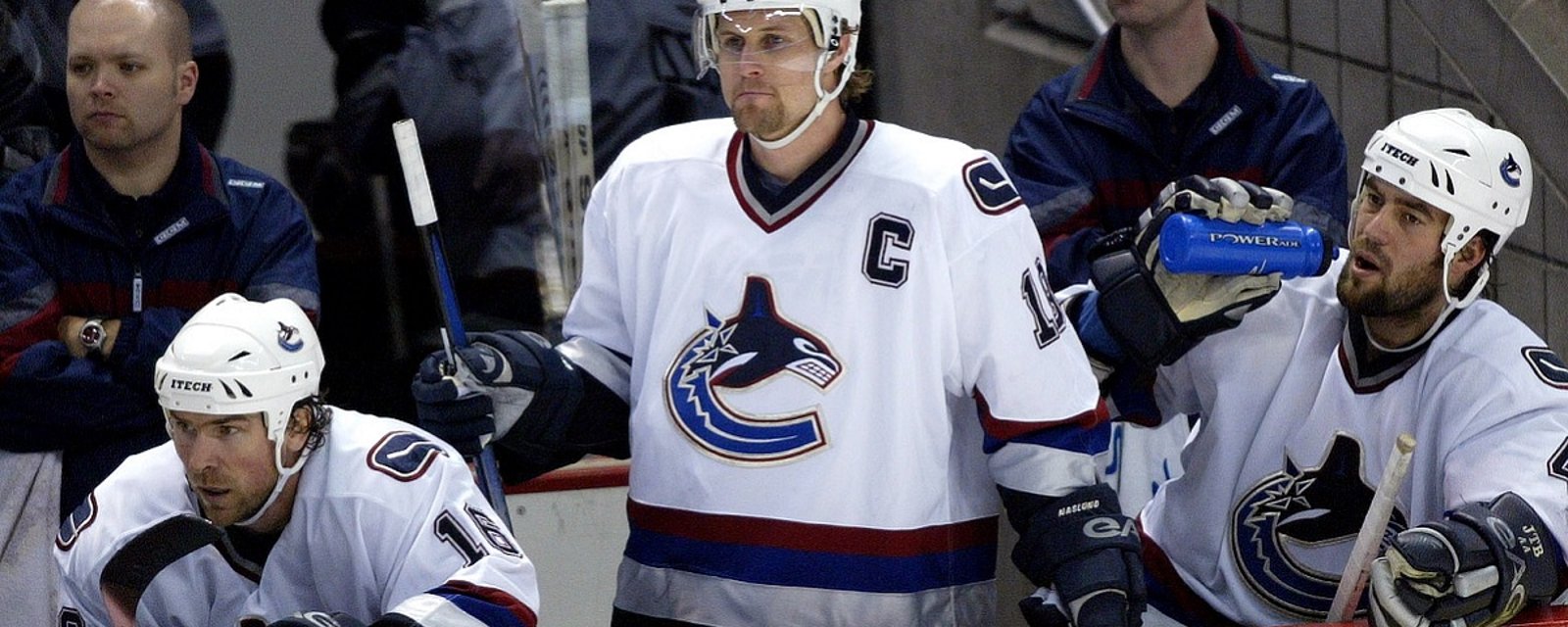 Canucks team president names child after former Canucks legend.
