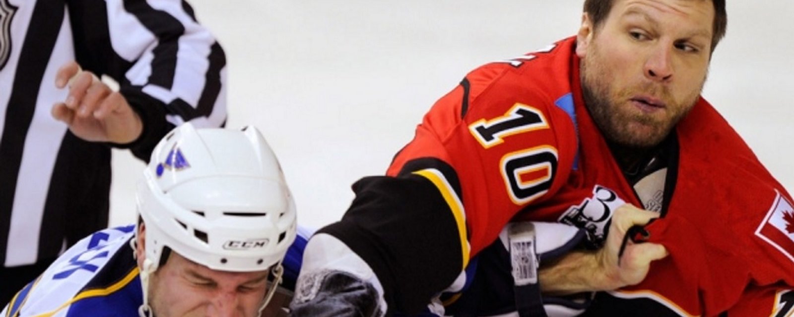Former enforcer joins NHL team's front office. 