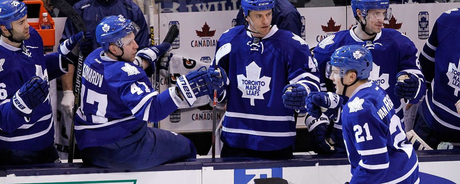 Leafs' van Riemsdyk comments on trade rumors swirling around him.