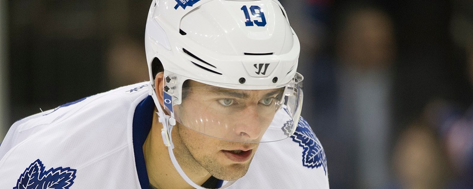 Breaking: Joffrey Lupul releases an official statement.