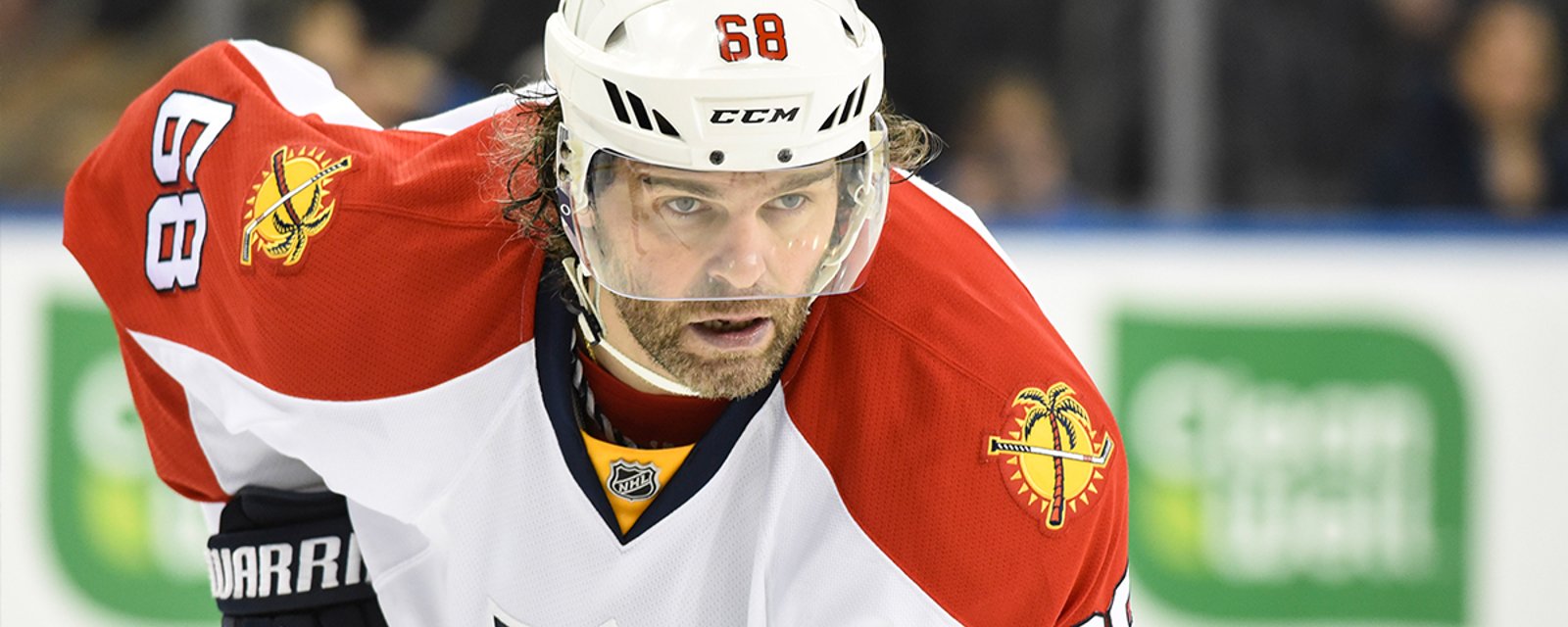 Report: Jagr turns down NHL offer!