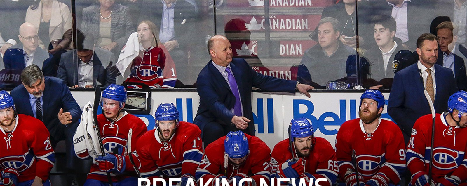 Breaking: Habs recall a goaltender