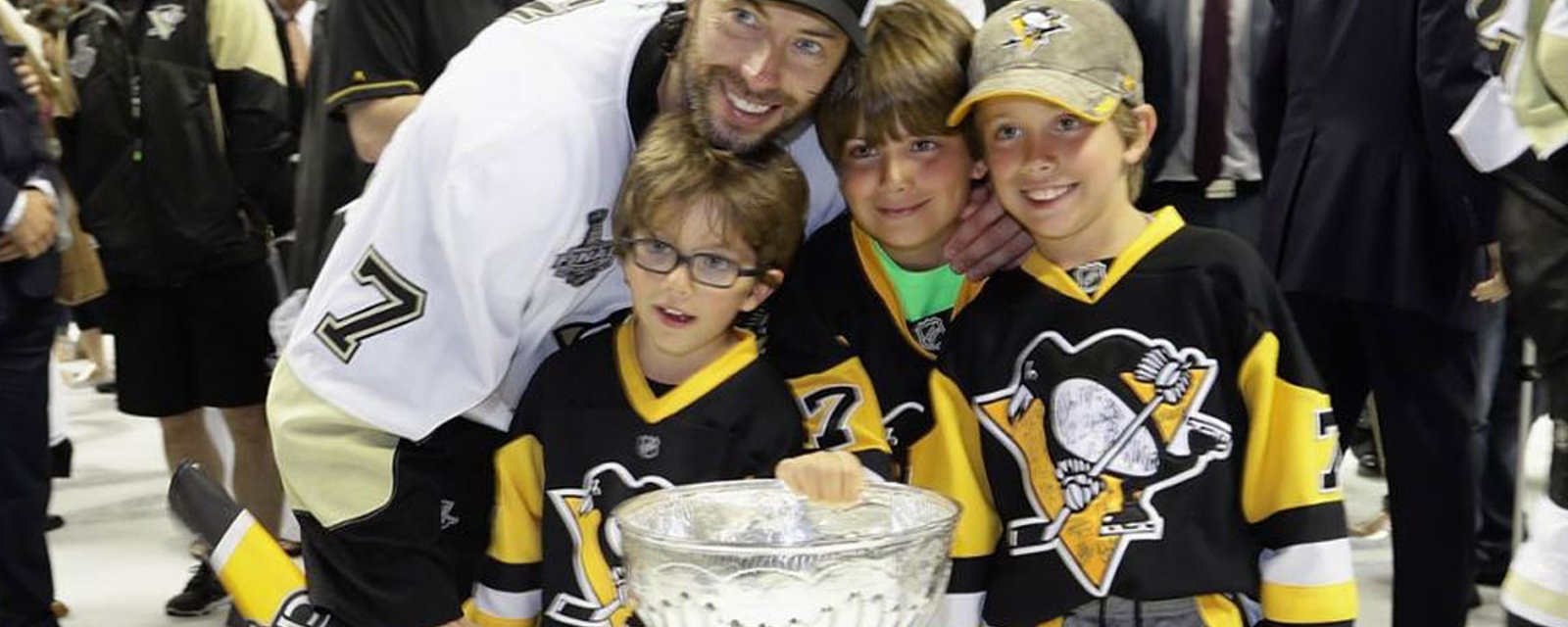 Cullen's kids pranked Crosby and former Pens teammates