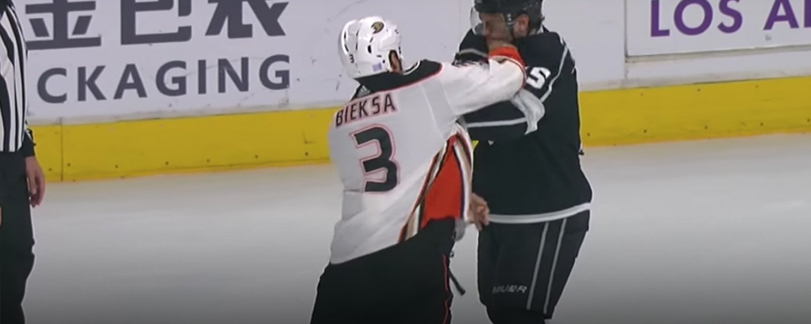 Must see: Bieksa repeats the superman punch!