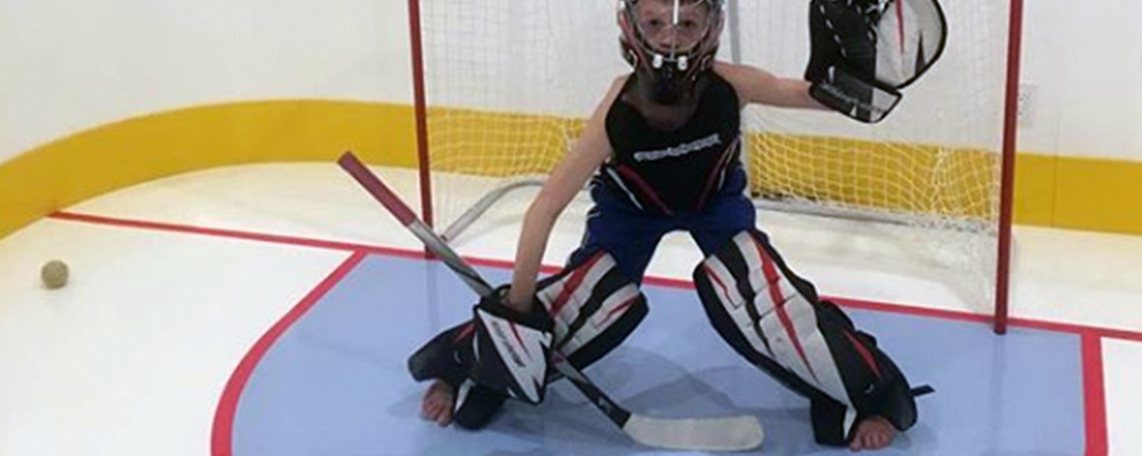 This basement is every hockey fan’s childhood dream come true