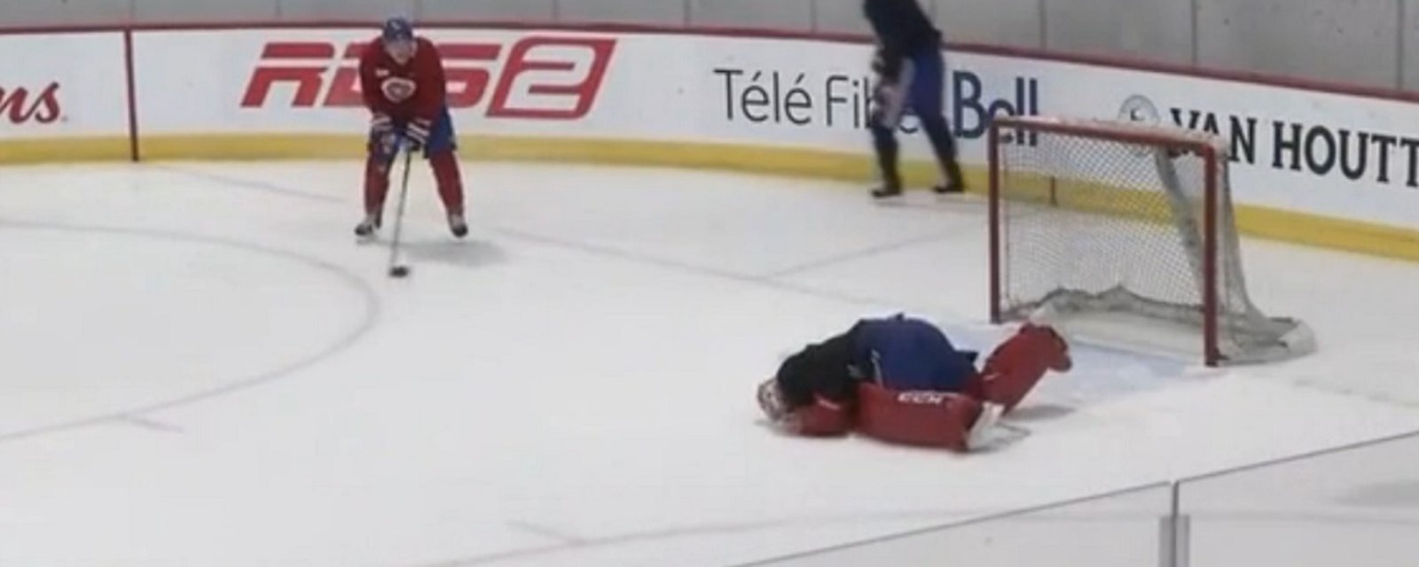 Breaking: Carey Price shaken up during practice on Monday.