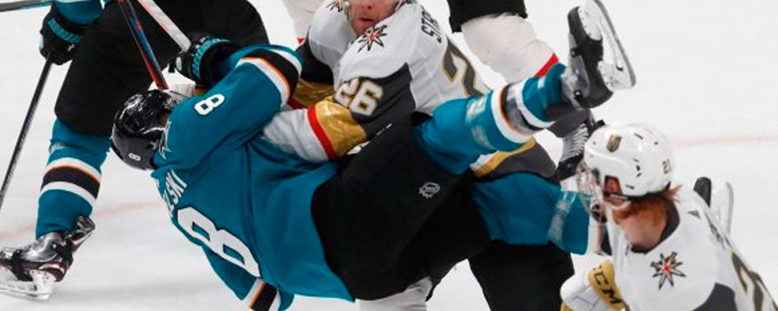 Referees from Game 7 of Sharks-Golden Knights series have been reprimanded