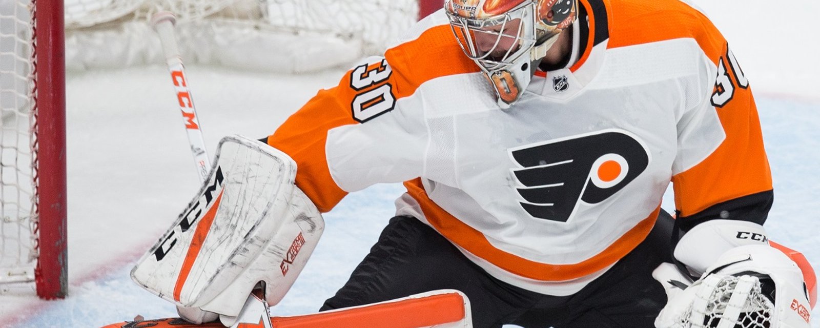 Maple Leafs sign former Flyers goaltender over the week end.