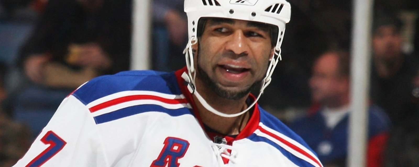 Former NHL enforcer Donald Brashear now works at a Tim Hortons