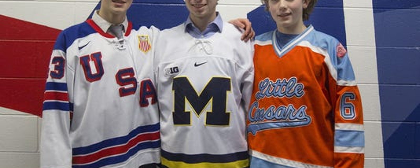At just 16 years old, Luke Hughes is already turning heads in the NHL!
