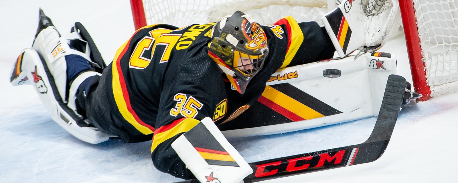 Canucks may have found their future number one goalie in Thatcher Demko