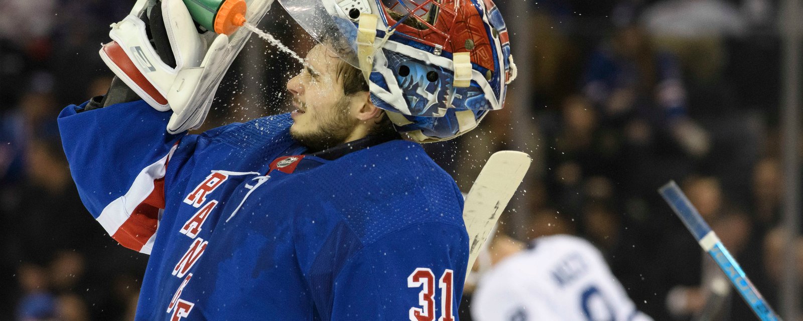 Igor Shesterkin ready to get back between the pipes