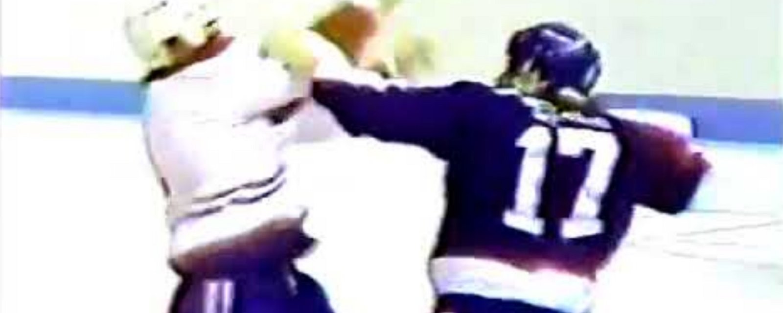 Throwback: Wendel Clark takes on John Kordic.