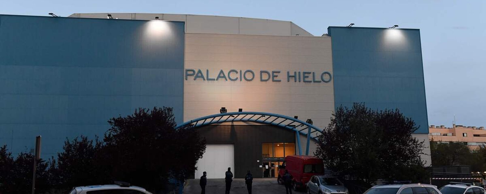 Arena in Madrid used as morgue amidst the COVID-19 pandemic