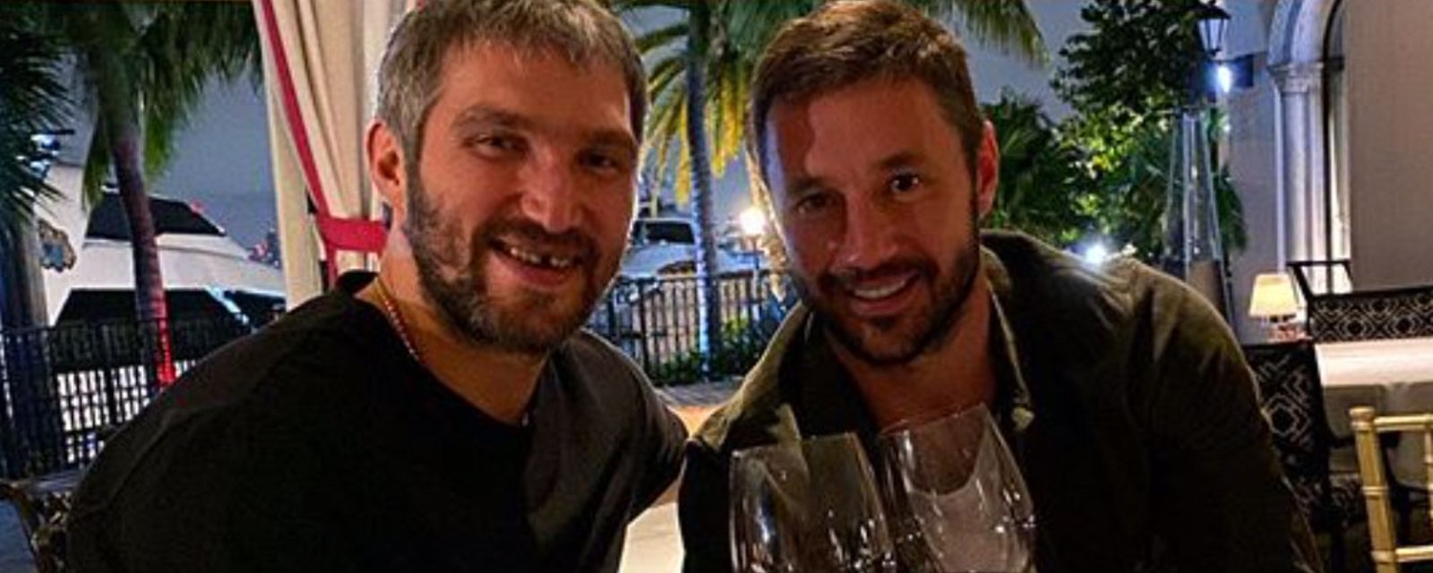 Ovechkin met with Ilya Kovalchuk on Christmas! 