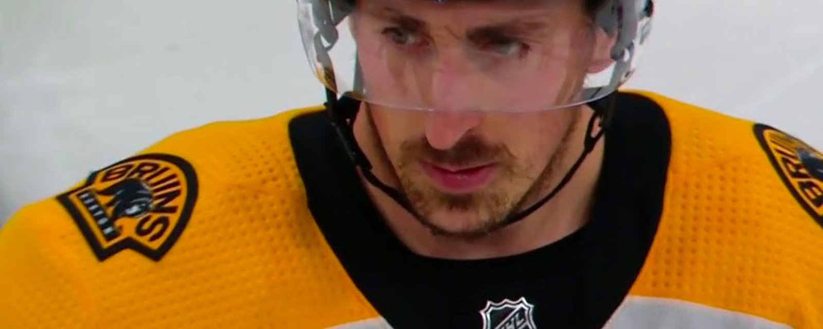Marchand flips out at the referee to make the right call! 