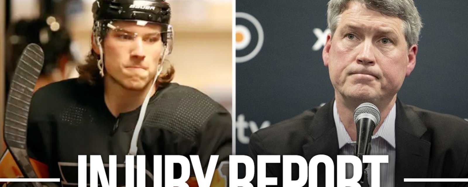 Flyers GM Chuck Fletcher provides a heartbreaking update on Nolan Patrick