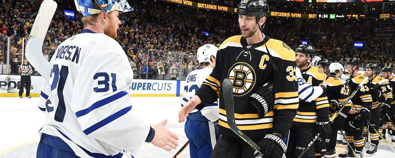 Here is what could happen to the beloved handshake line after playoff elimination! 