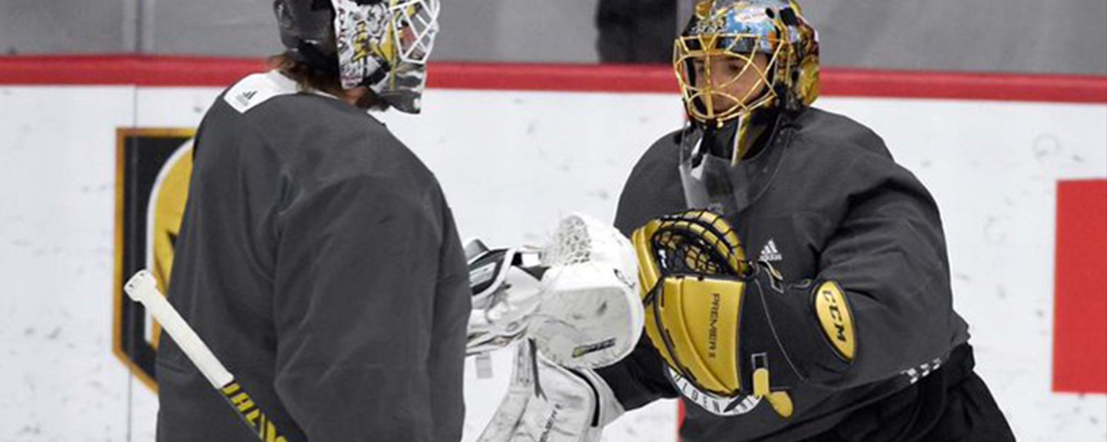 Coach DeBoer confirms that Fleury is out for Vegas