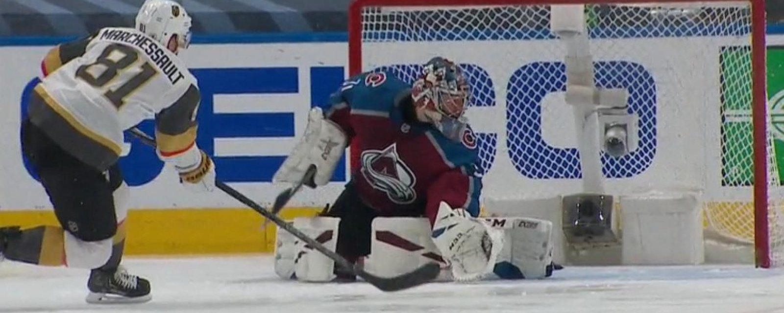 Marchessault gets a penalty shot and makes no mistake!