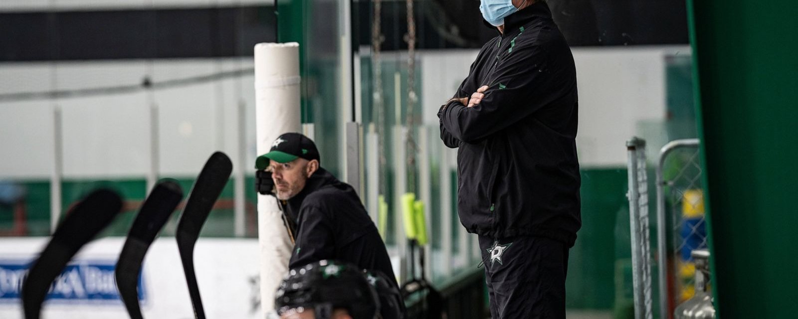 A few NHL coaches have surprising reactions to having to wear a mask behind the bench