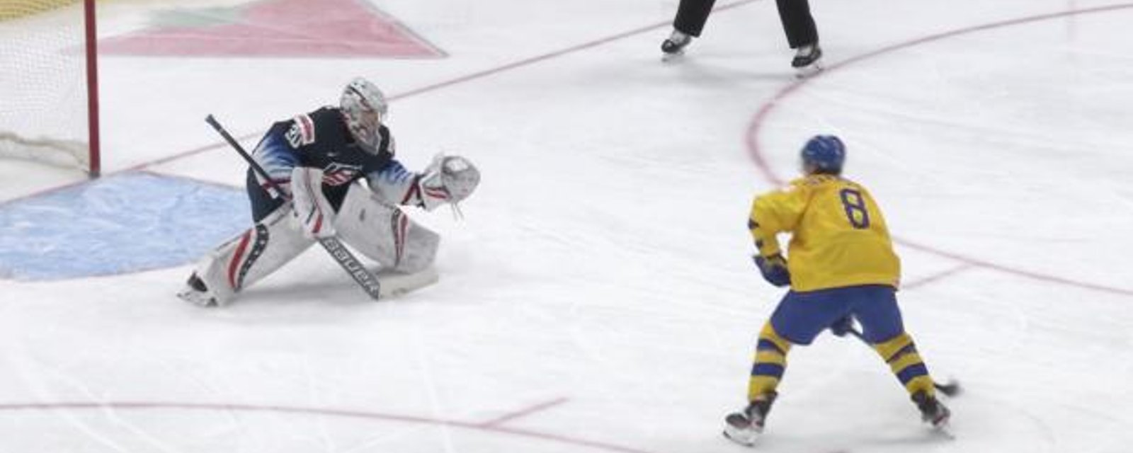 Team Sweden’s Soderstrom had penalty shot nightmare against USA