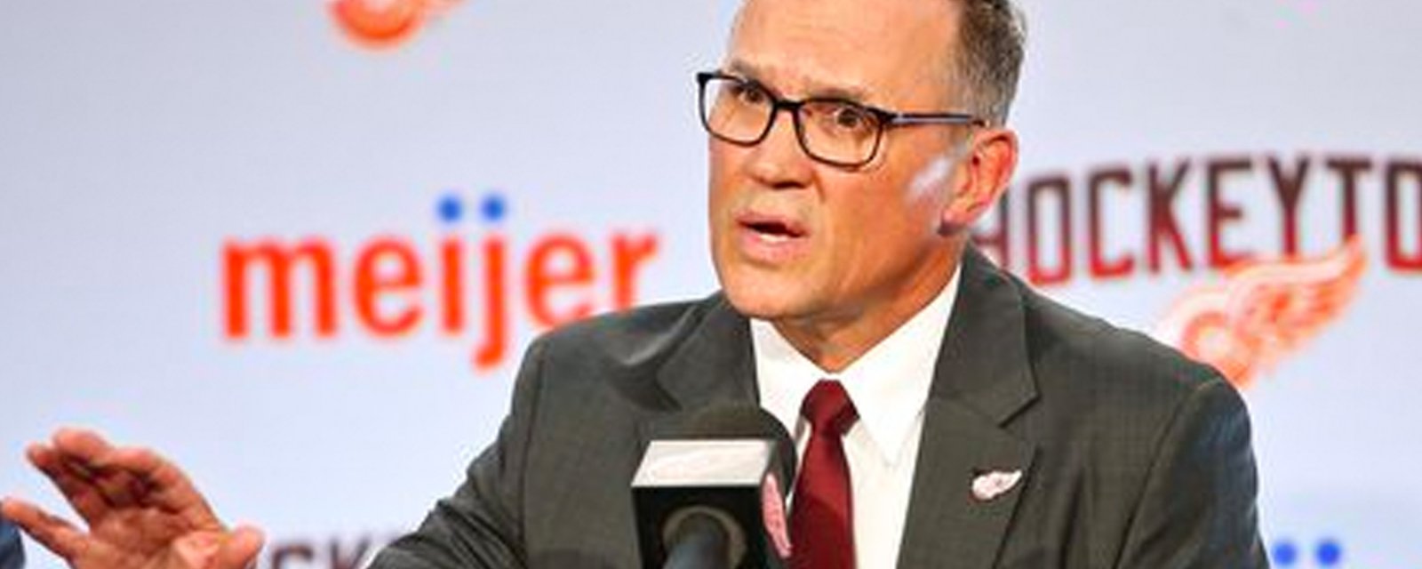 Steve Yzerman officially calls for changes to the 2021 NHL Entry Draft
