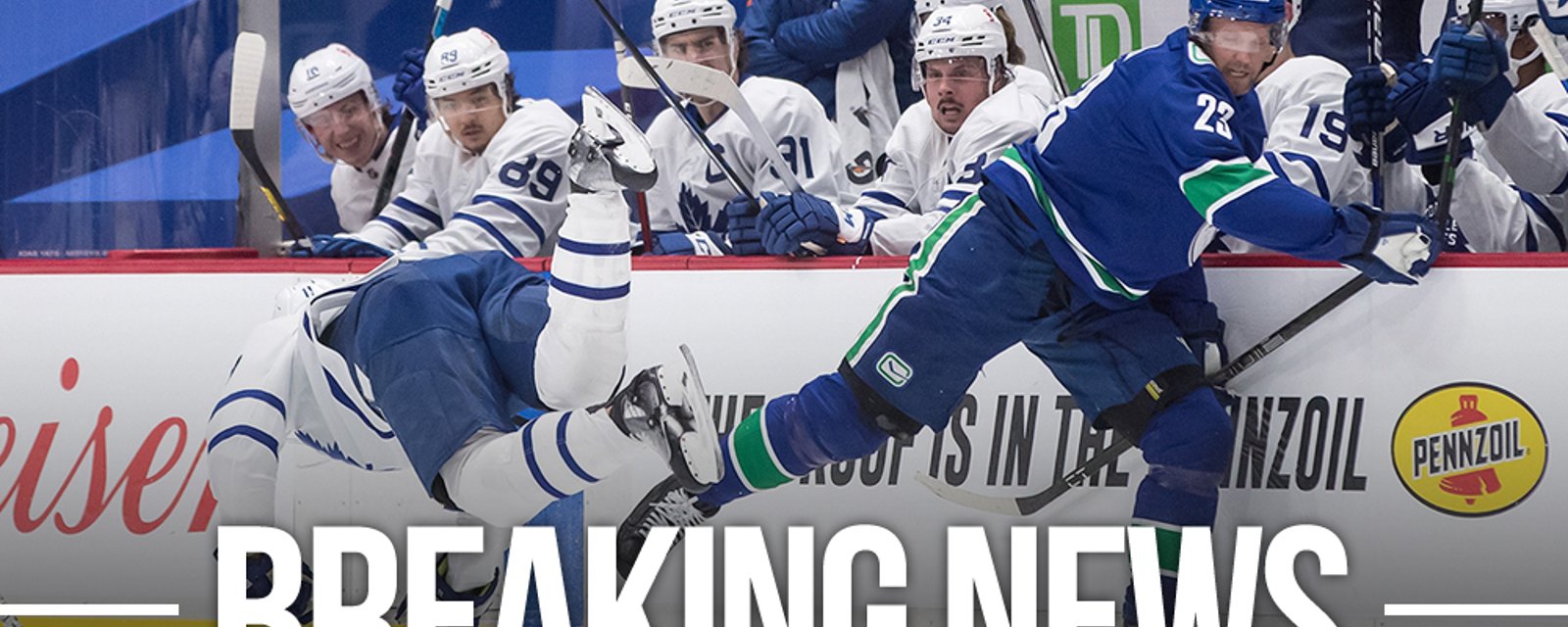 Alex Edler suspended for knee on knee hit on Zach Hyman