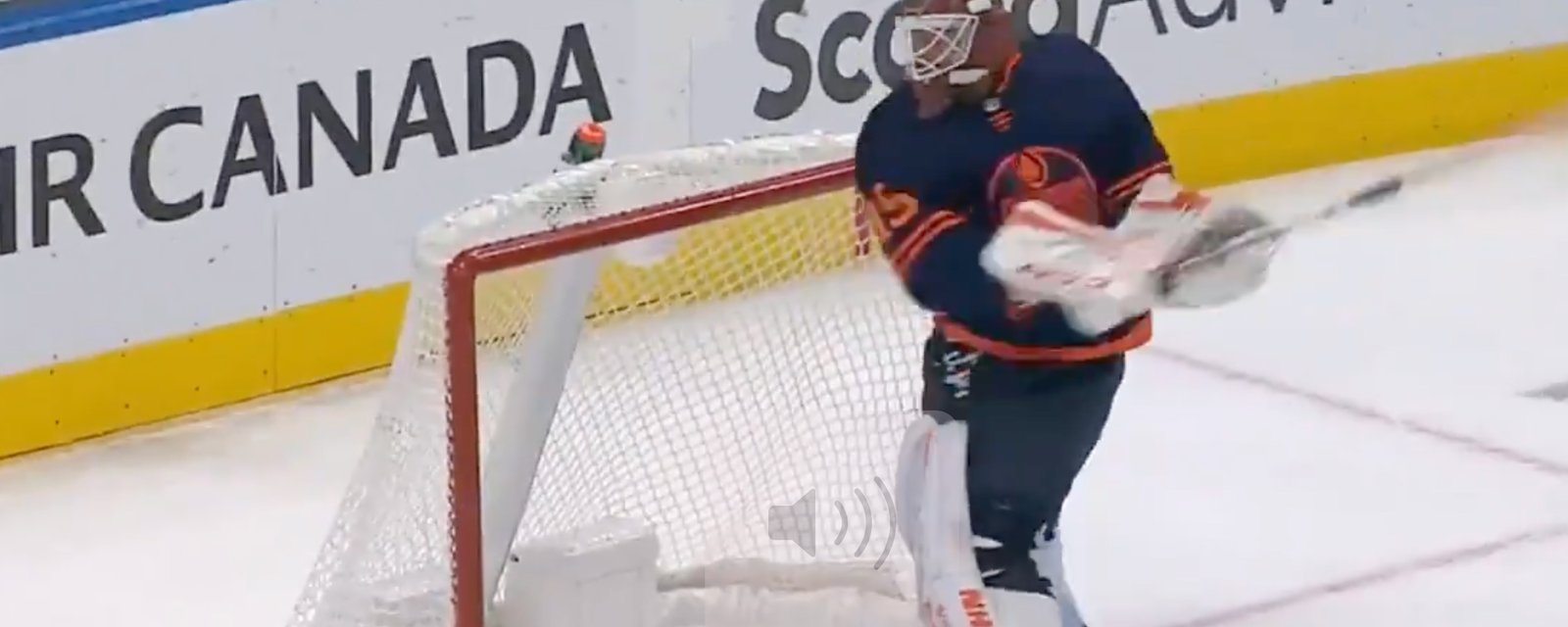 Oilers’ Koskinen flips out after allowing 4 goals on 4 shots in humiliating tantrum 