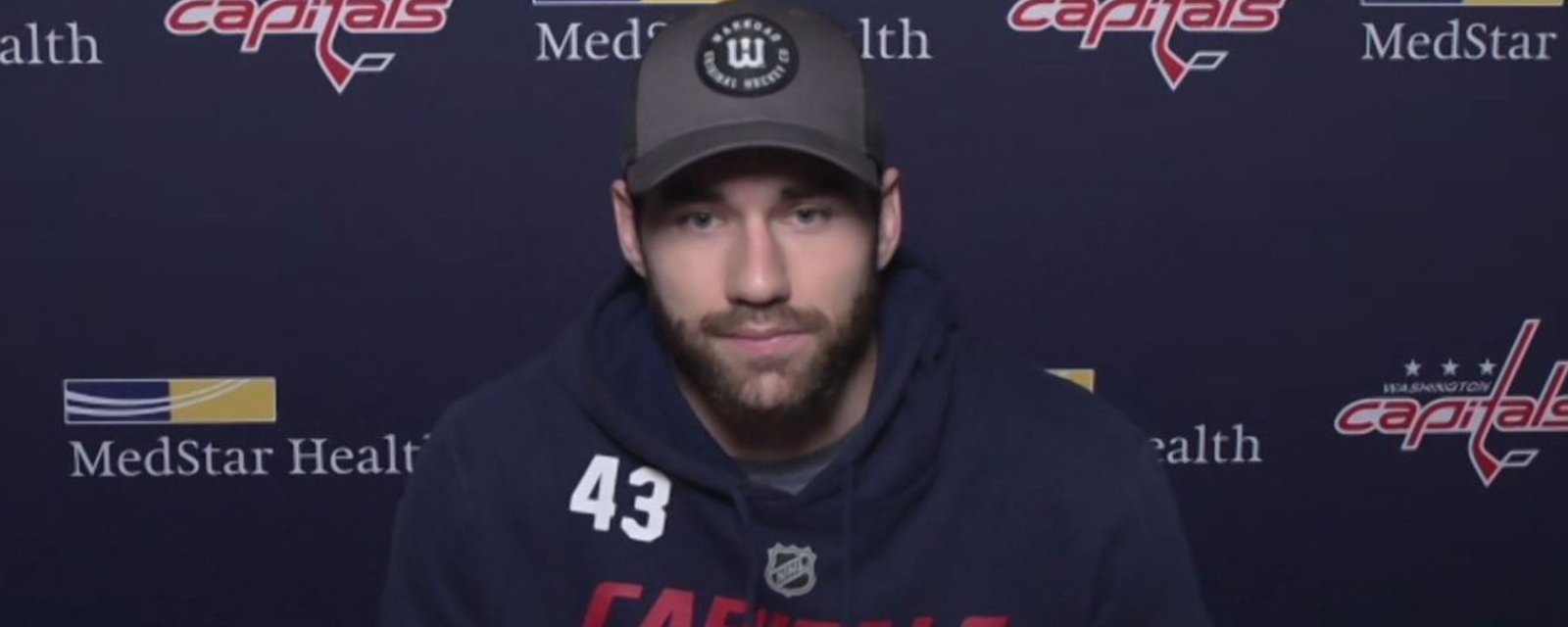 Tom Wilson didn’t expect situation to blow up the way it did after incidents with Rangers!