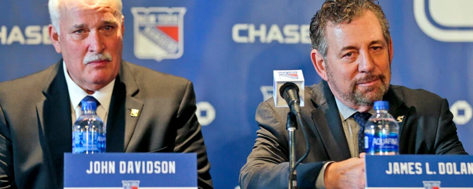 Report: Inside details of today's surprising moves by Rangers owner James Dolan
