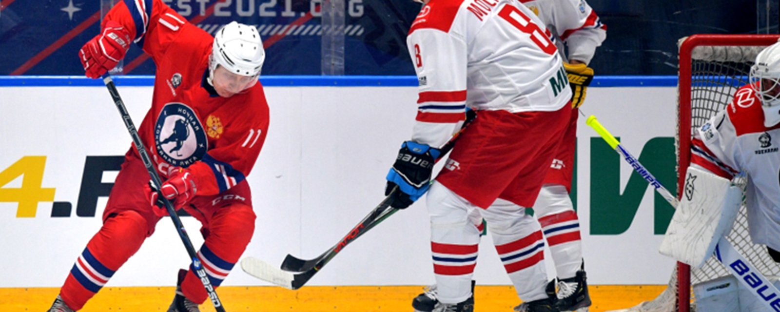 Vladimir Putin plays in Russian All-Star Game, scores 8 goals