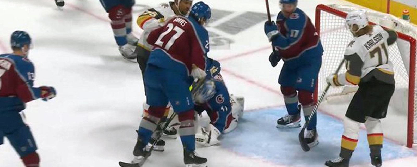 Ryan Reaves suspended by NHL Player Safety for kneeling on Ryan Graves' head