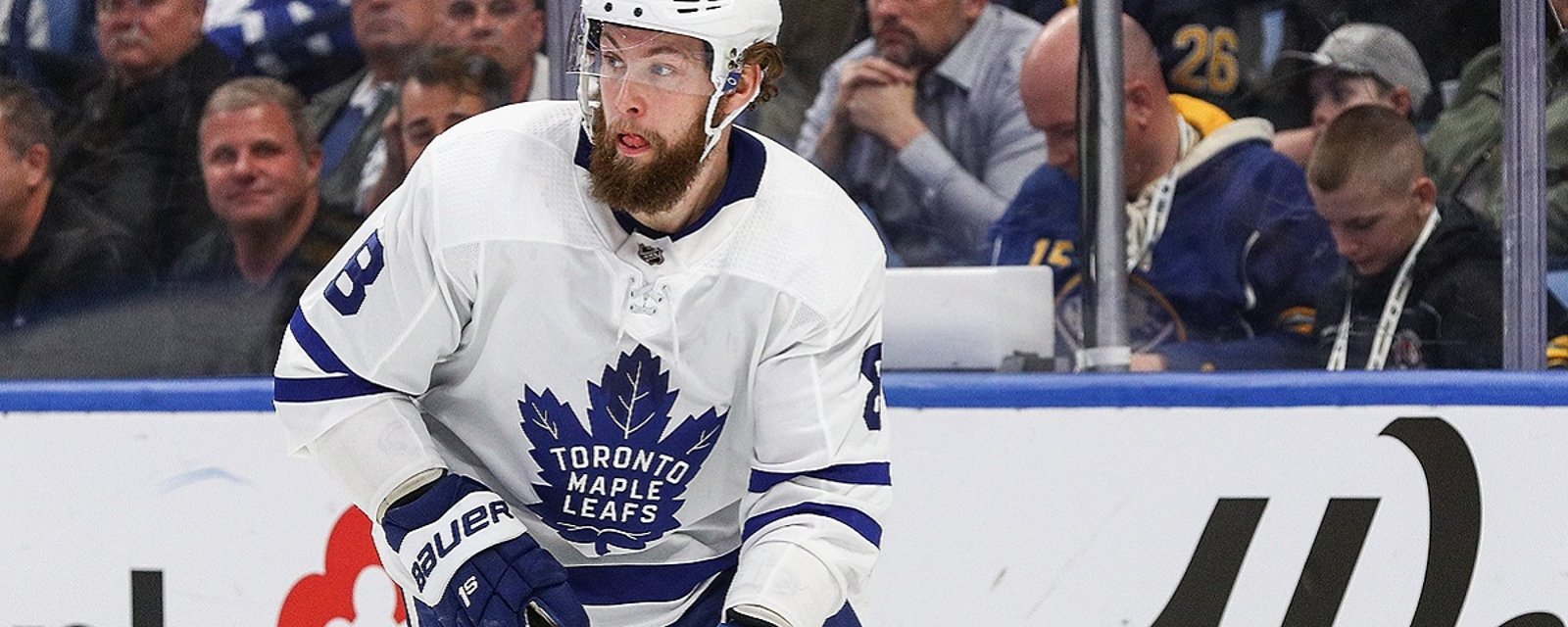 Jake Muzzin suffers an injury in Game 6.