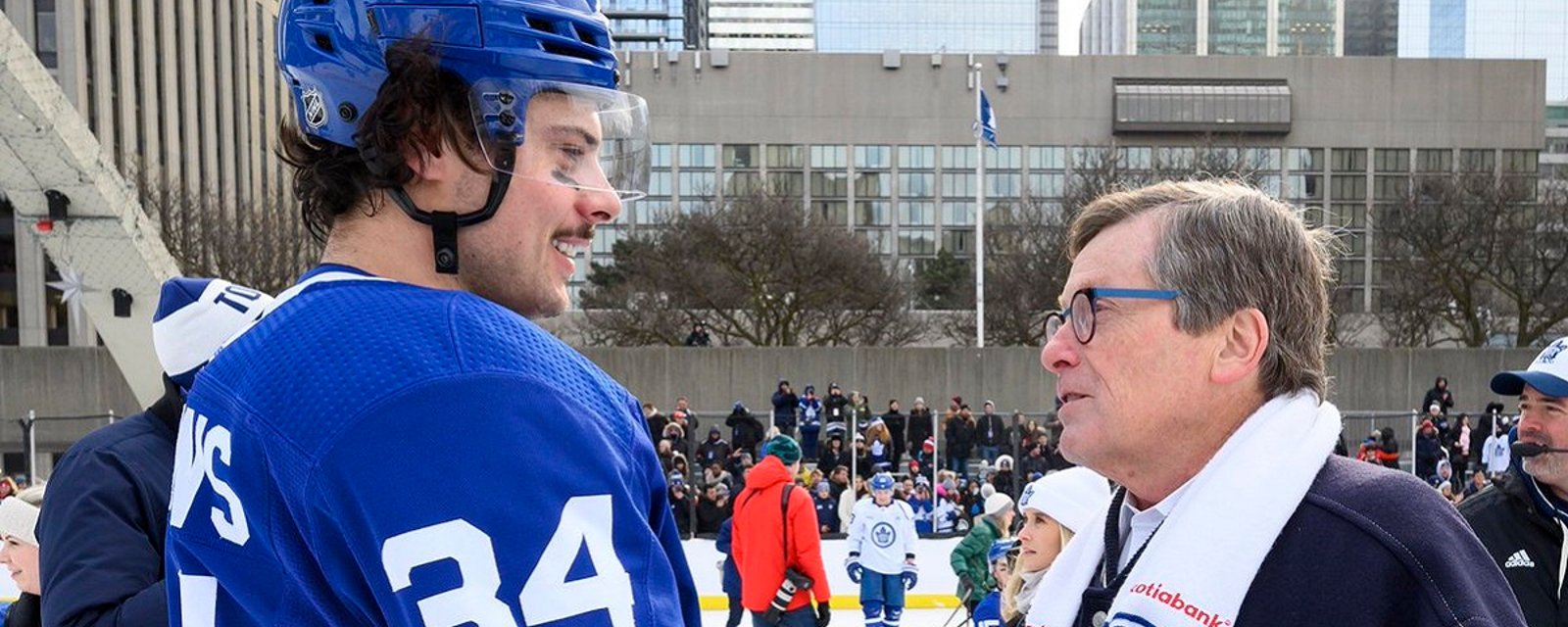 Toronto Mayor John Tory makes a huge proclamation on fan attendance for Game 7.