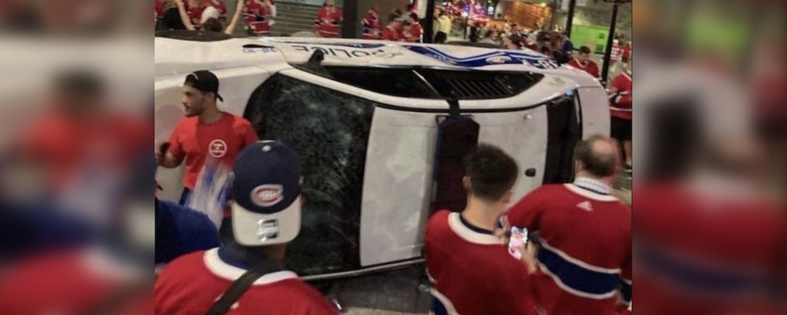 Riot takes place in Montreal as Canadiens eliminate Golden Knights, advance to finals