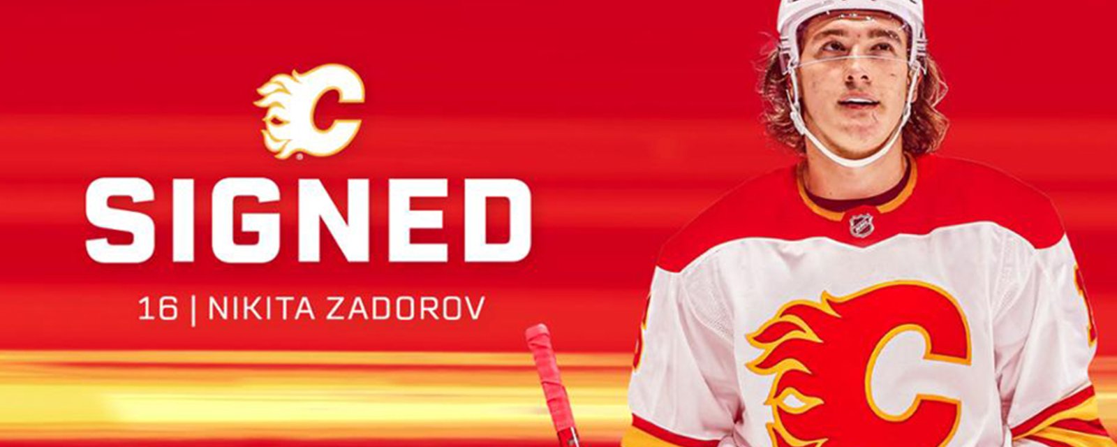 Flames sign defenceman Nikita Zadorov
