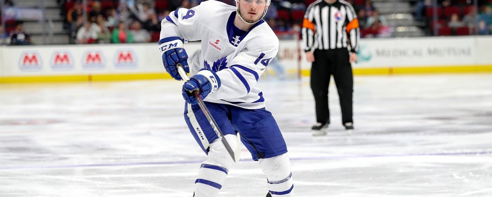 Maple Leafs lose Adam Brooks on waivers.
