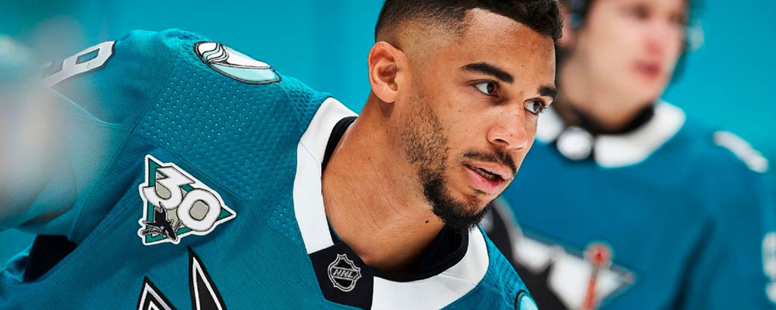 Report: Evander Kane not included on Sharks' official roster