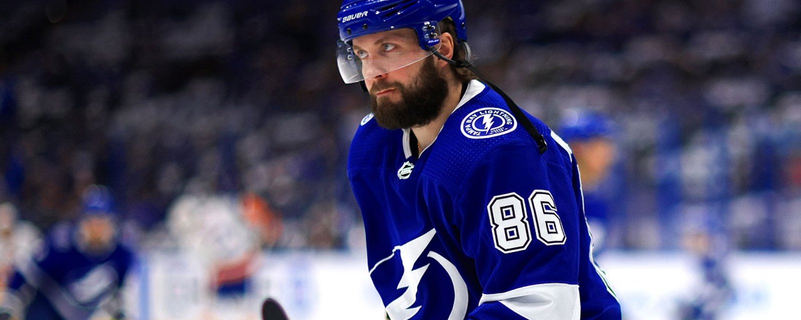 Nikita Kucherov injured on Saturday night.